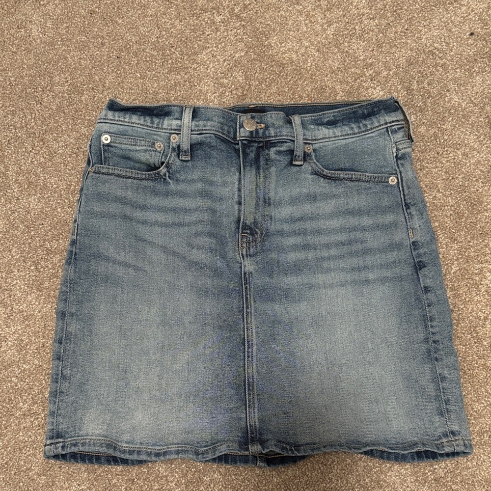 J. Crew Denim Mini Skirt